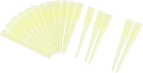 200 UPETTE TIPS البلاستيك الشفاف للتعامل مع السائل المختبري 1000pcs in Kuwait