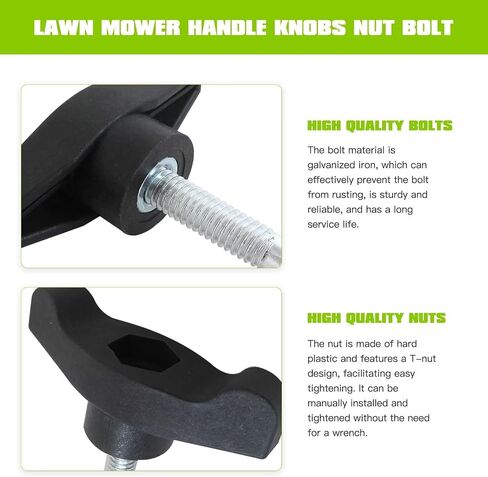 Universal Handle Fastening Kit – 2 Handles & 4 Bolts, Rust-Resistant, Tool-Free Installation in Saudi Arabia