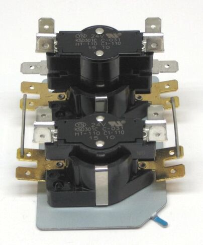 Replacement for fits Electric Heat Sequencer Control DPST-SPST 24 Volt for Q105 24A34-5 525-37327-000 in Saudi Arabia