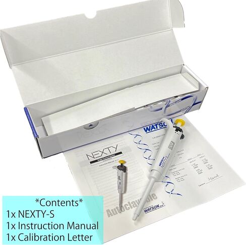 Watson-Bio-Lab ، NT-S200 ، 20-200 ميكرولتر ، Micropipette القناة الفردية Nexty-S200 ، قطعة واحدة قابلة للتعديل ، قرص توربو ثلاثي السرعة ، مصنوع في اليابان/كوبي in Kuwait