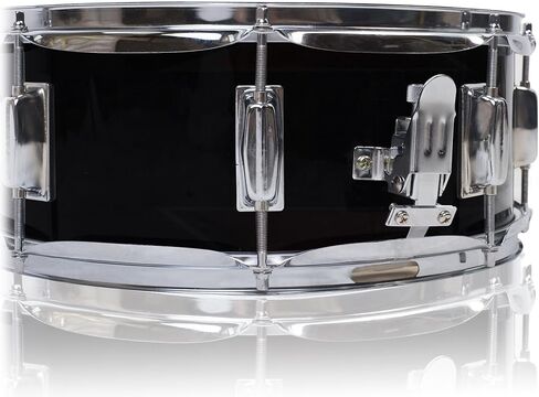 Griffin Snare Drum-14 "X 5.5" (Poplarpro Edition) قذيفة خشبية مع الانتهاء من PVC أسود ، رأس مغلفة ، شرف ، طبل ونظام ضبط 8-lug in Saudi Arabia