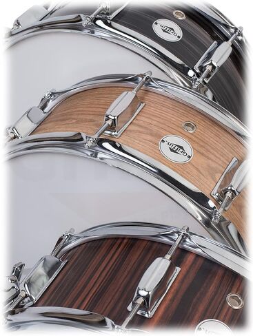 Griffin Snare Drum-14 "X 5.5" (Poplarpro Edition) قذيفة خشبية مع الانتهاء من PVC أسود ، رأس مغلفة ، شرف ، طبل ونظام ضبط 8-lug in Saudi Arabia