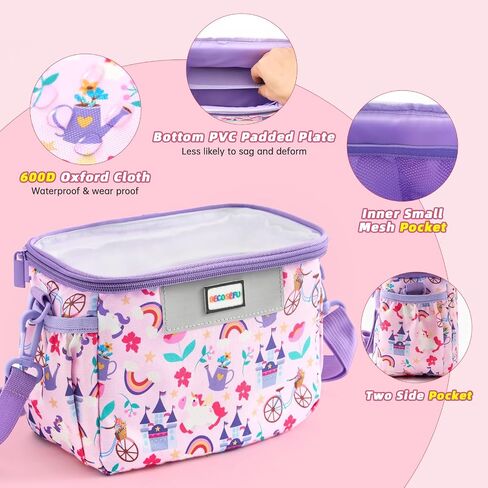 Bike Basket Kids,Bicycle Basket Front,Waterproof Fabric Handlebar Bag with Shoulder Strap, Fit Most Toddlers Bike or Scooter, Bike Accessories for Boys, Girls. in Saudi Arabia