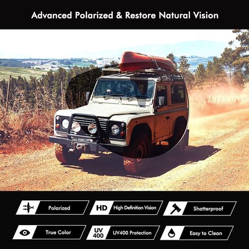 Aviator Sunglasses for Men Women Polarized Mirrored driving in Kuwait