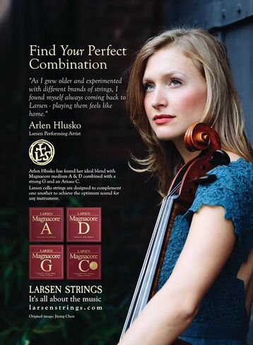 LARSEN STRINGS cello strings Magnacore A steel medium in Saudi Arabia