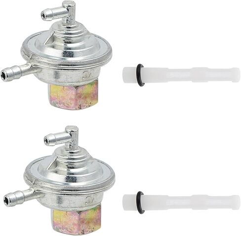 Mokuo 2PCS VIET PUMP VALVE PETCOCK مفتاح التوتر المنخفض لـ GY6 50CC 150CC ، نمط تمرير ثلاثي ، in Saudi Arabia