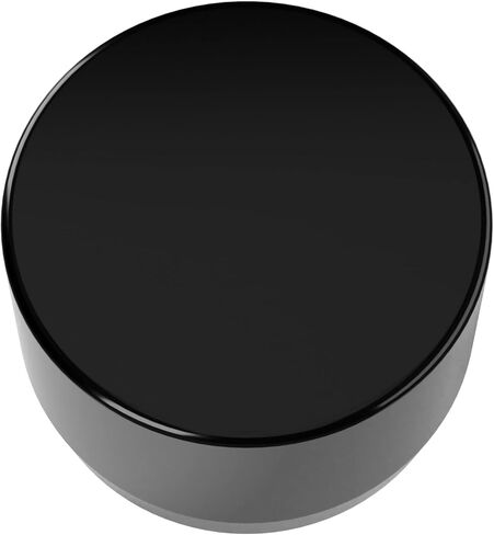 FORMUFIT 1" Furniture Grade External PVC End Cap in Black, 1.315" Actual Cap Diameter, Made in USA, UV-Resistant, Impact-Proof, Flat Cap for The Ends of PVC Pipe, 10-Pack in Saudi Arabia