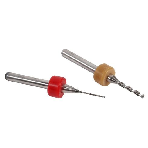 مجموعة 10pcs ثنائي الفينيل متعدد الكلور مجموعة الحفر ، 1/8 "Shank Tungsten Carbide Micro Drill Bits Kit للوحة دائرة طباعة ثنائي الفينيل متعدد الكلور (0.6-1.5 مم) in Kuwait
