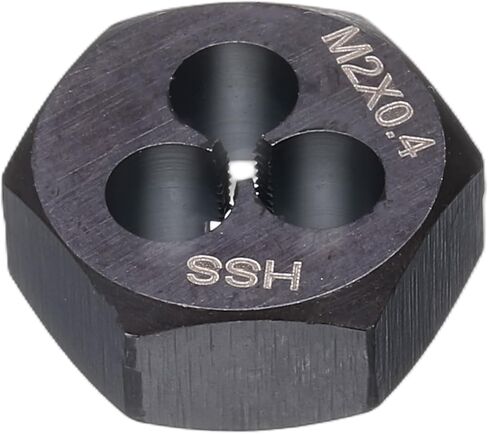 Harfington Hex Threading Die M2 x 0.4 متري بخيط متري اليد اليمنى من الصلب in Saudi Arabia
