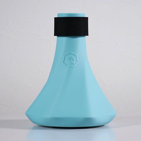 Bass Trombone Practice Mute – Ultra-Quiet, Lightweight 3-in-1 Capsule (Silencer, Blowing, Tone) – QooMute (Olive - Green) in Saudi Arabia