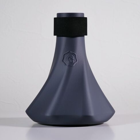 Bass Trombone Practice Mute – Ultra-Quiet, Lightweight 3-in-1 Capsule (Silencer, Blowing, Tone) – QooMute (Olive - Green) in Saudi Arabia