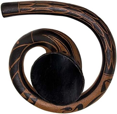 didgeridoo ، الخشب المخبوز Didgehorn Maori (Tone F) in Saudi Arabia