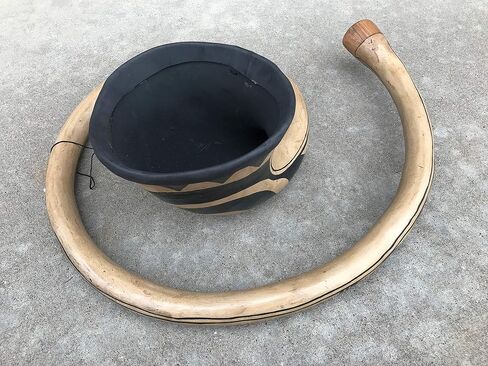 didgeridoo ، الخشب المخبوز Didgehorn Maori (Tone F) in Saudi Arabia