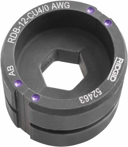 Ridgid 52538 12t الألومنيوم 3/0 AWG Round Die in Saudi Arabia