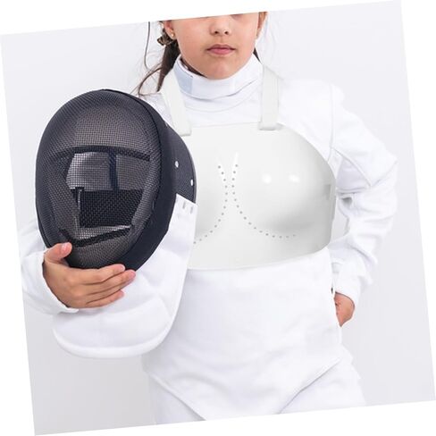 POPETPOP Fencing Sport Chest Protector for Women Adjustable Lightweight Guard for Football Volleyball and Baseball Durable Material for All Ages and Genders in Saudi Arabia