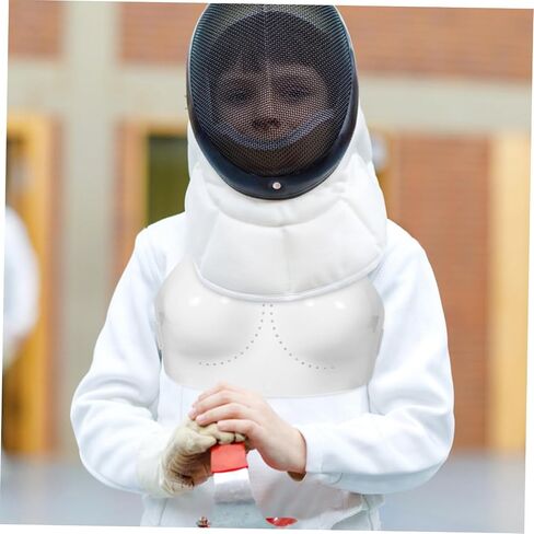 POPETPOP Fencing Sport Chest Protector for Women Adjustable Lightweight Guard for Football Volleyball and Baseball Durable Material for All Ages and Genders in Saudi Arabia