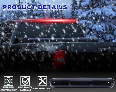 3rd Third Brake Light متوافق مع Ford F150 2004 2005 2006 2007 2008 Cargo Light Light Light Light Light Light Clear/Red Clear in Kuwait