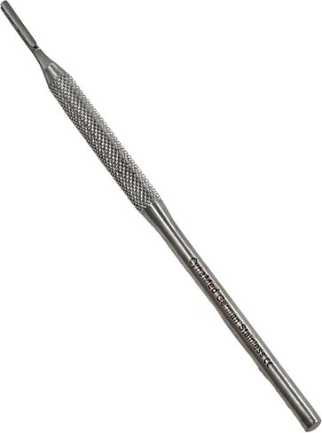 مجموعة من مقبض 2 scalpel #3 & #4 مناسبة للاستخدام المختبر ، والتشريح ، والحرف ، والهواية ، والمزيد - الفولاذ المقاوم للصدأ ( #3 + #4 - مقبض بلاستيكي) in Kuwait