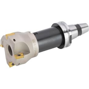 3 "مطحنة قابلة للفهرسة (shell) مع iso 30 taper arbor ، 6 الناي الزاوية ، 90 درجة زاوية الرصاص ، مع 10 pcs apkt1604 إدراج كربيد in Kuwait