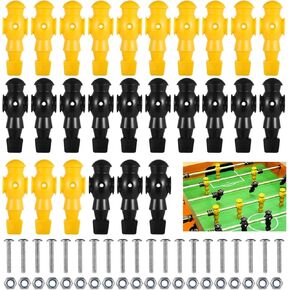 26 PCS Foosball Men ، Resin Foosball Presace ، Plage Table Soccer Player for Tournament Foosball in Kuwait