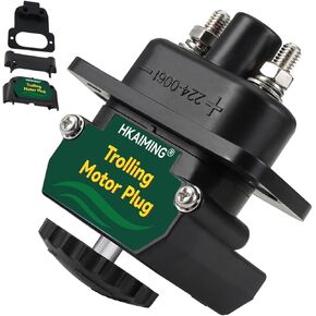 Trolling Motor Plug, 027-0004-Kit 12V to 48V DC Power Connector, Weather Resistant with 80 AMP Capacity in Kuwait