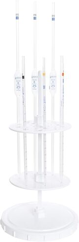 EISCO Pipette Stand, Polypropylene - Fits 28 Pipettes - Adjustable in Saudi Arabia
