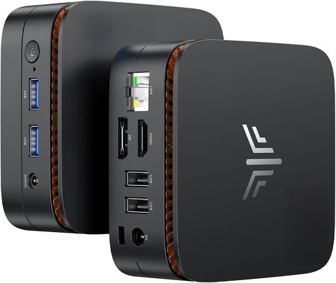 KAMRUI Mini PC, 12th Gen N100 Processor (up to 3.4GHz) 16GB RAM 512GB M.2 SSD, Dual 4K Display Mini Computer, Micro PC with WiFi/BT4.2 for Business/Home/Office in Kuwait