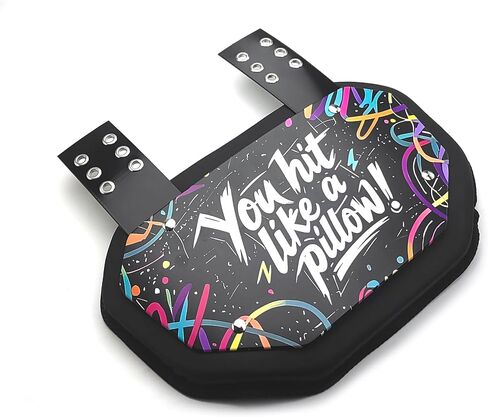 Pro Football Backplate Heavy Duty Spin Guard for Football Should Pads Lightweight & Breathable QB/RB Protection Fits Youth to Adult Players in Saudi Arabia