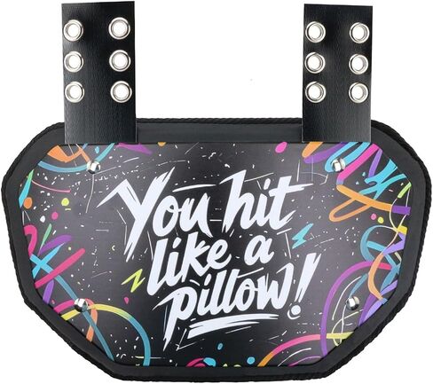Pro Football Backplate Heavy Duty Spin Guard for Football Should Pads Lightweight & Breathable QB/RB Protection Fits Youth to Adult Players in Saudi Arabia