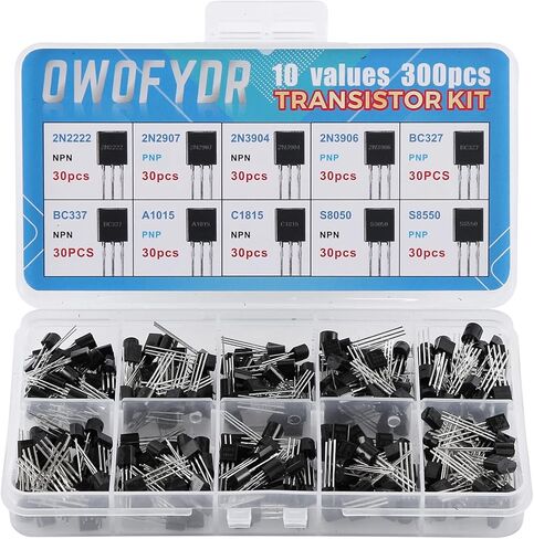 2N2222A 2N2222 TO-92 NPN 60V 0.8A 0.5W 250MHz POWER BJT BIPOLAR TRANSISTOR (حزمة 100pcs) in Kuwait