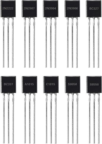 2N2222A 2N2222 TO-92 NPN 60V 0.8A 0.5W 250MHz POWER BJT BIPOLAR TRANSISTOR (حزمة 100pcs) in Kuwait