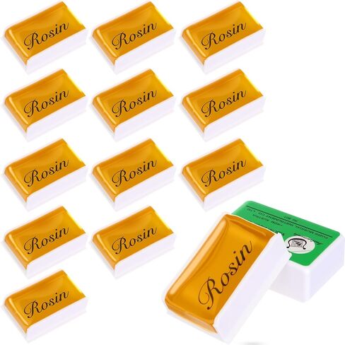 Boao 12 PCS Rosin Natural for Violin Cello Viola Rosin Light Gupl Low Gust for Bows String Music Aunder Assectory in Kuwait
