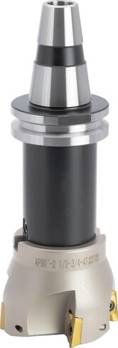 3 "مطحنة قابلة للفهرسة (shell) مع iso 30 taper arbor ، 6 الناي الزاوية ، 90 درجة زاوية الرصاص ، مع 10 pcs apkt1604 إدراج كربيد in Kuwait