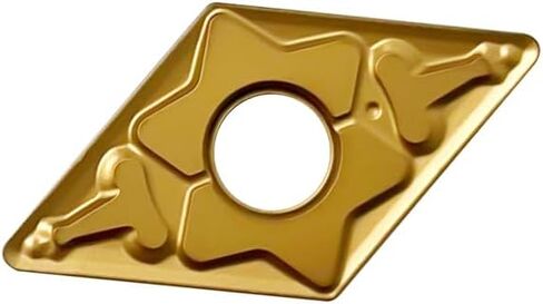 10Pcs DNMG431 DNMG150404 Carbide Turning Inserts, CVD Coated Turning Inserts for Semi-Finishing Cutting Steel, CNC Inserts Cutting Tools for Lathe Turning Tool Holder in Saudi Arabia