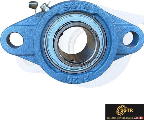 2 Pack Premium UCFL204-12 محملان وسادة شفة الترباس ، الصف الصناعي الثقيل ، 3/4 "بوصة ، ختم واقٍ فائق ، تحالف الذاتي ، وحدات محمل الحديد الزهر الصلب والكروم الصلب in Kuwait