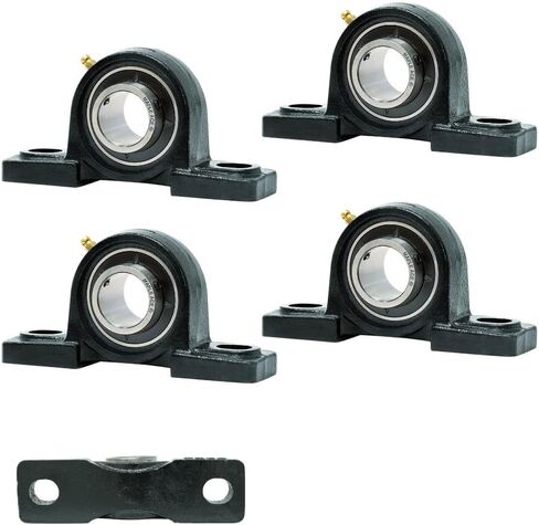 Maple Ace UCP202-10 BLOCK BLOCK BALLE 5/8 "يتحمل ، 2-Bolt ، قاعدة محاذاة ، صلبة ، ثقيلة (Qty 6) in Kuwait
