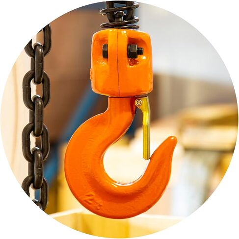 Prowinch 4400 Lbs 2 Ton Electric Chain Hoist 3 Phase 208V-240/440-480V -20 ft Lifting Height, H3 Duty Class, G100 Chain for Heavy-Duty Lifting, Ceiling pulley, Warehouse Garage, Attic & Industrial Use in Kuwait