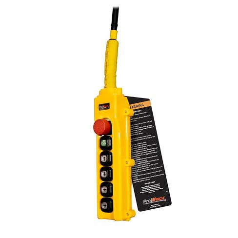 Prowinch 4400 Lbs 2 Ton Electric Chain Hoist 3 Phase 208V-240/440-480V -20 ft Lifting Height, H3 Duty Class, G100 Chain for Heavy-Duty Lifting, Ceiling pulley, Warehouse Garage, Attic & Industrial Use in Kuwait