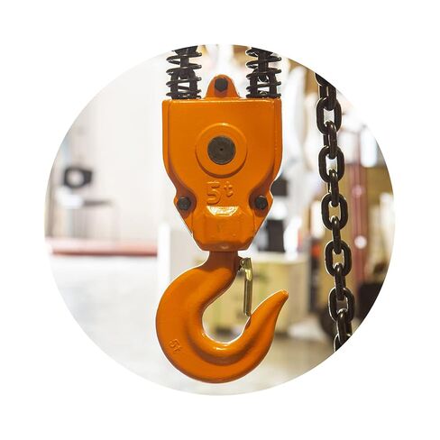 Prowinch 4400 Lbs 2 Ton Electric Chain Hoist 3 Phase 208V-240/440-480V -20 ft Lifting Height, H3 Duty Class, G100 Chain for Heavy-Duty Lifting, Ceiling pulley, Warehouse Garage, Attic & Industrial Use in Kuwait