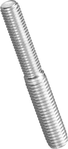Metallixity double end end thouse sutcle (m8 x 40mm to m6 x 40mm) 2pcs ، stud studeners 304 Stainless Steel - for House Mainting Craft Loom ، Silver Tone in Kuwait
