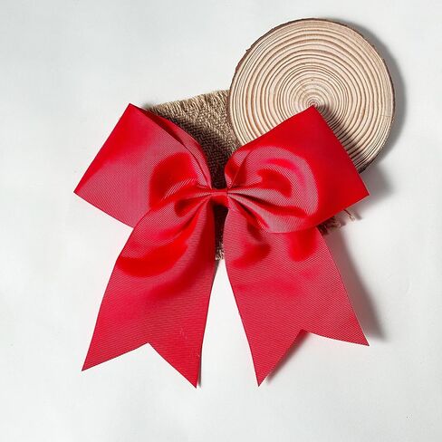 Hipheer 12Pcs 8" Large cheer bows with alligator clips for Teen Girls Softball Cheerleader Sports in Kuwait