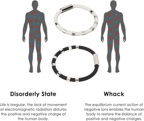 Dioche Anti Static Bracelet Eliminate Body Static Silicone Wristband Winter Antistatic Bracelet for Laboratory Personnel, Factory Workers(Black) in Saudi Arabia