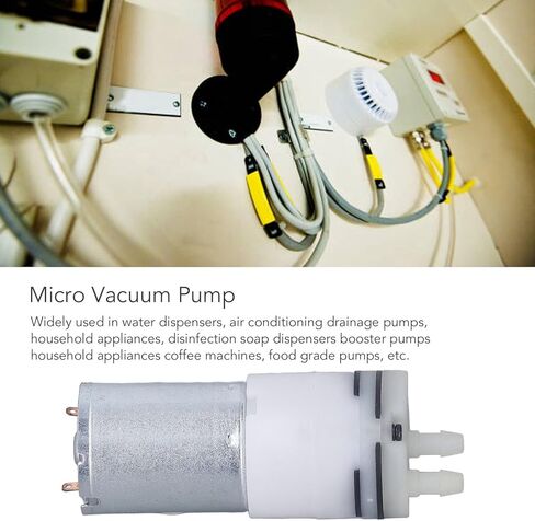 Micro Vacuum Pump, DC12V 200KPA Micro Air Pump Electric Pumping Booster Miniature Vacuum Pump, Air Pressure Pump for Cupping Device Fish, Coffee Machine in Saudi Arabia