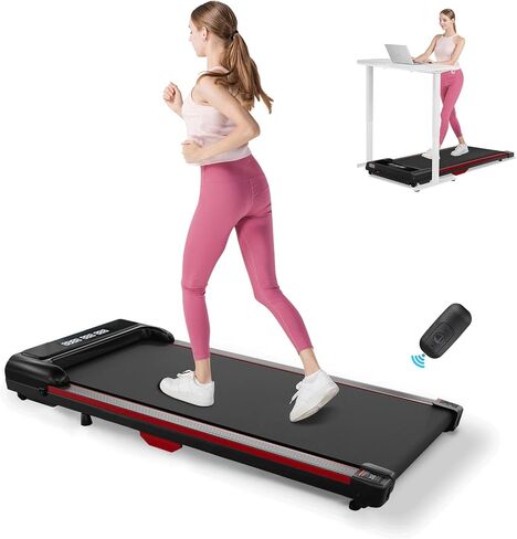 GORISE Walking Pad, Under Desk Treadmills for Home, Walking Pad with Incline, Treadmills with Remote Control APP LED Display, 3 in 1 Portable Walking Treadmill, Shock Absorption Design in Saudi Arabia