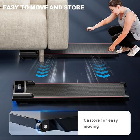 GORISE Walking Pad, Under Desk Treadmills for Home, Walking Pad with Incline, Treadmills with Remote Control APP LED Display, 3 in 1 Portable Walking Treadmill, Shock Absorption Design in Saudi Arabia
