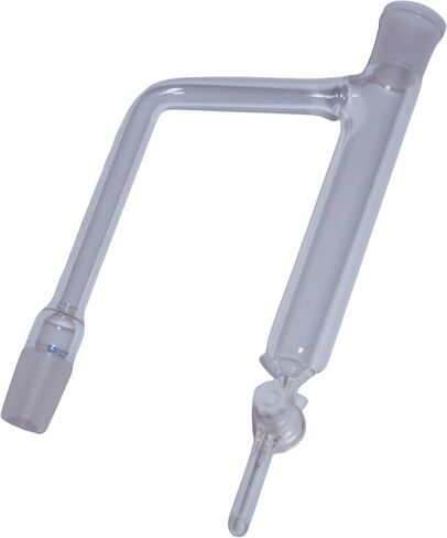 Laboratory Glass Dean Stark Trap 24/29 Moisture Meter Trap Funnel (with Stopcock) in Kuwait