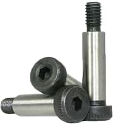 Socket Shoulder Screws, 1/2"-3/8-16x1-1/4, Alloy Steel, Black Oxide, 3-Pack in Saudi Arabia