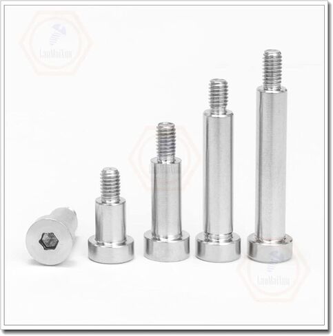 φ4mm×M3×20mm-10pcs 304 Stainless Steel Hexagon Socket Shoulder Bolts,4mm Shoulder Diameter, 20mm Shoulder Length, Thread Size M3-0.5mm in Kuwait