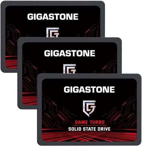 Gigastone Sata SSD 512GB (5 عبوات) 2.5 بوصة SSD 550MB/S ترقية جهاز الكمبيوتر المحمول PC MEMORY وتخزين PS4 HDD استبدال 2.5 "الحالة الصلبة الداخلية SATA III SLC CACH in Saudi Arabia