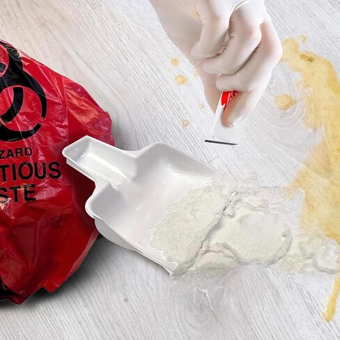 MFASCO Vomit & Bodily Fluid Clean Up Kit - Blood Spill Kits, Body Fluid Spill Kit - Comprehensive Cleanup Solution for Health Hazards and Ready First Aid Kit Spill Management in Saudi Arabia